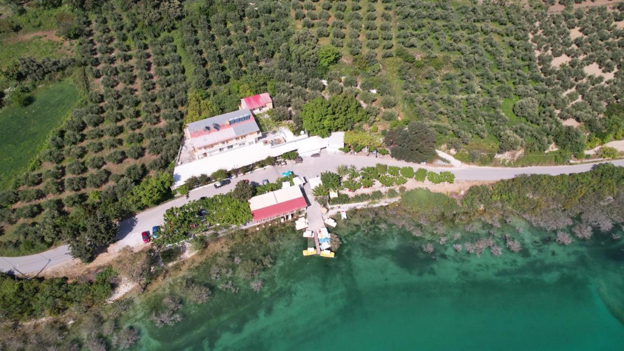 Korissia With Lake View Kournas Экстерьер фото